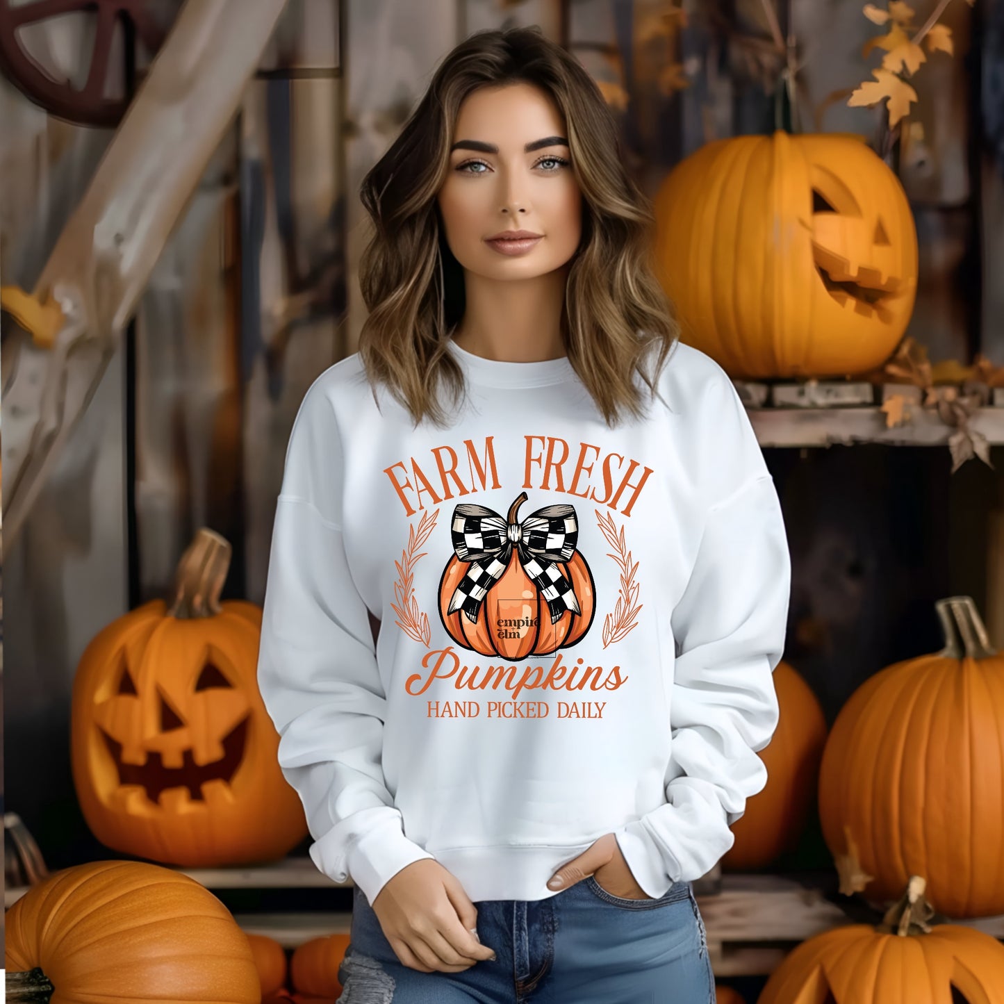 Farm Fresh Pumpkins Fall Women’s Shirt