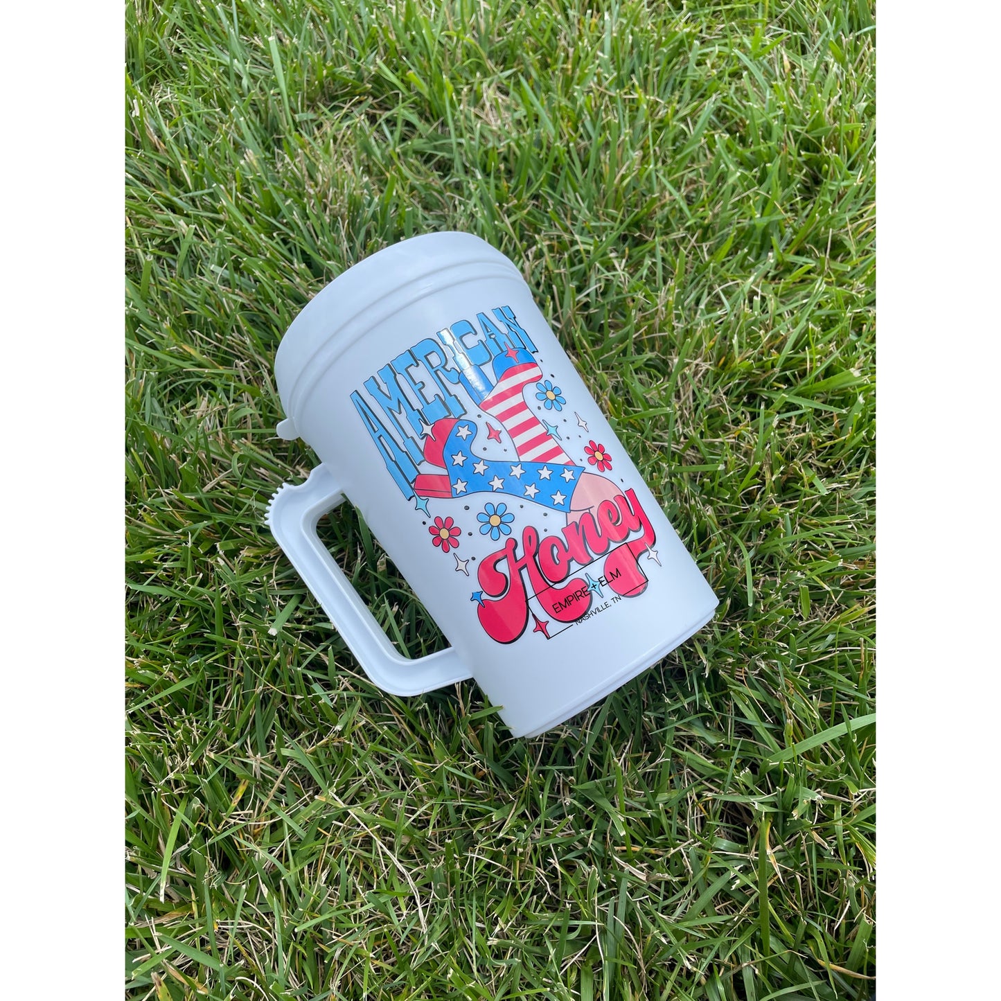 American Honey 34 oz Mega Mug in White