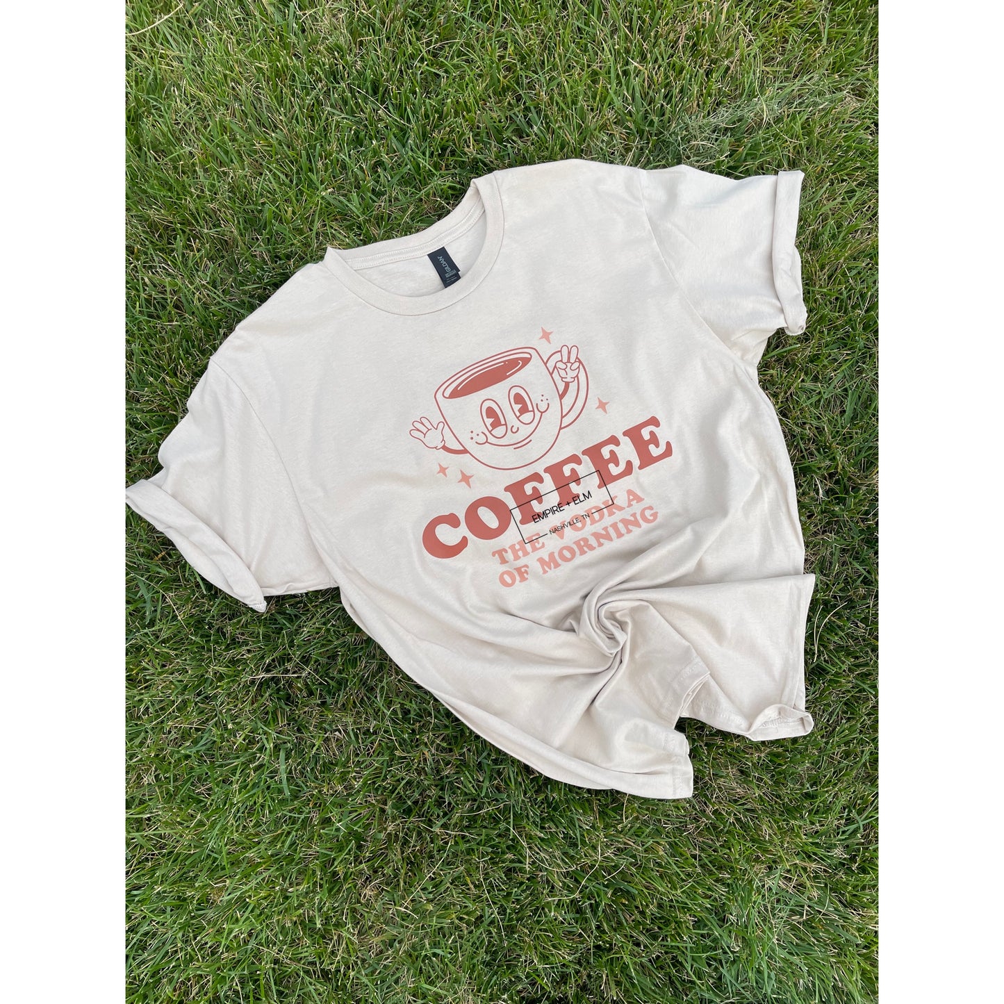 Coffee: The Vodka of Morning Women’s T-Shirt