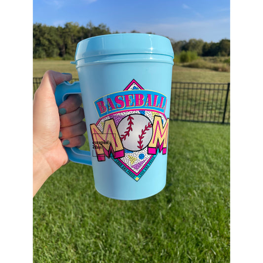 90’s Inspired Baseball Mom 34 oz Mega Mug