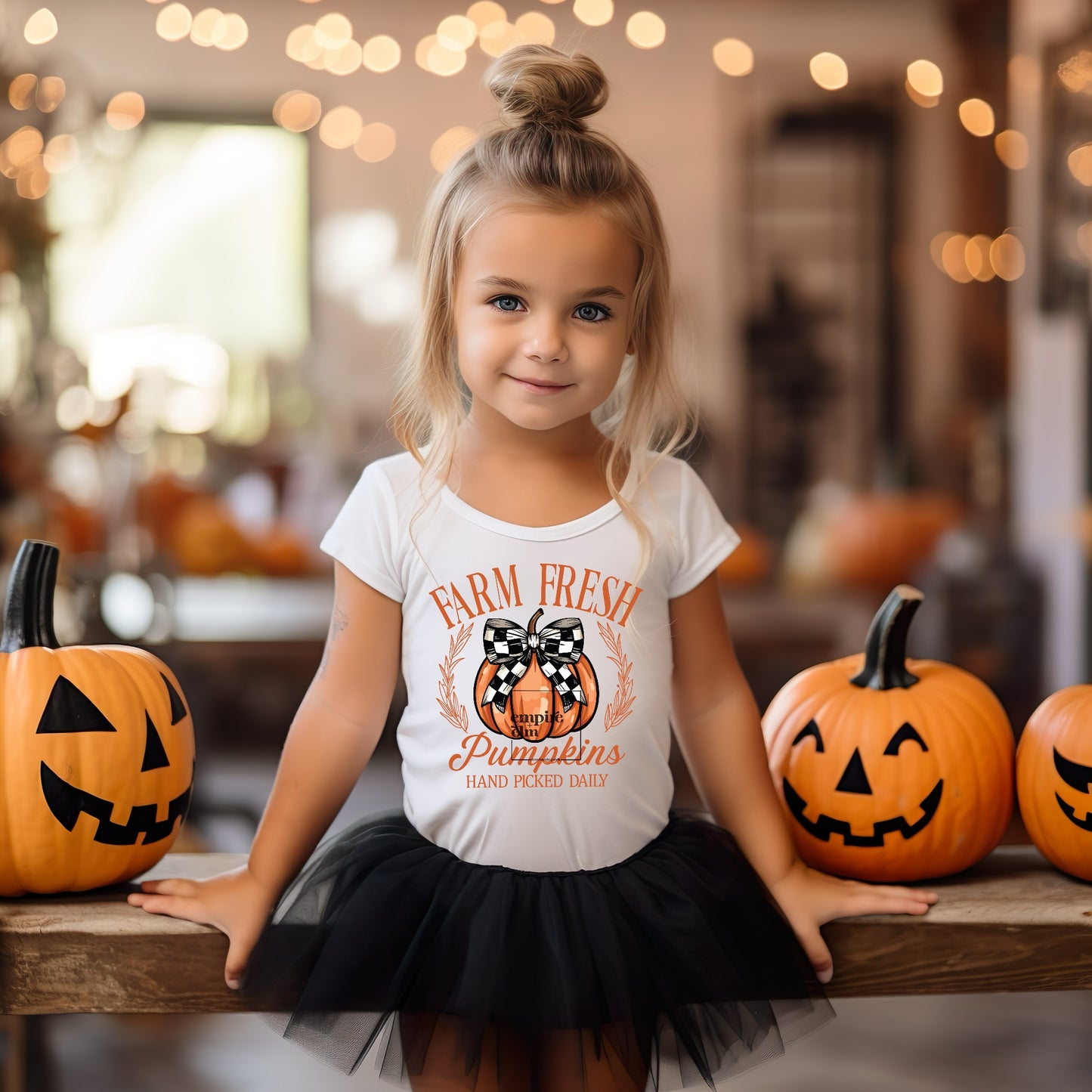 Farm Fresh Pumpkins Kids Shirt