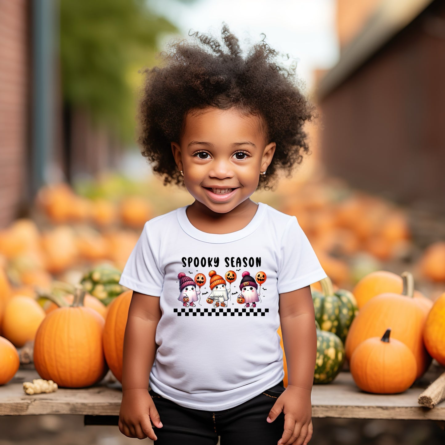 Spooky Season Ghosts Kids Shirt