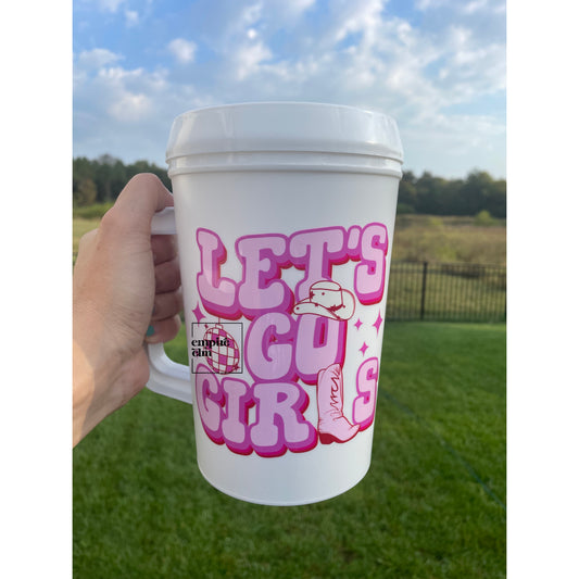 Let's Go Girls 34 oz Mega Mug