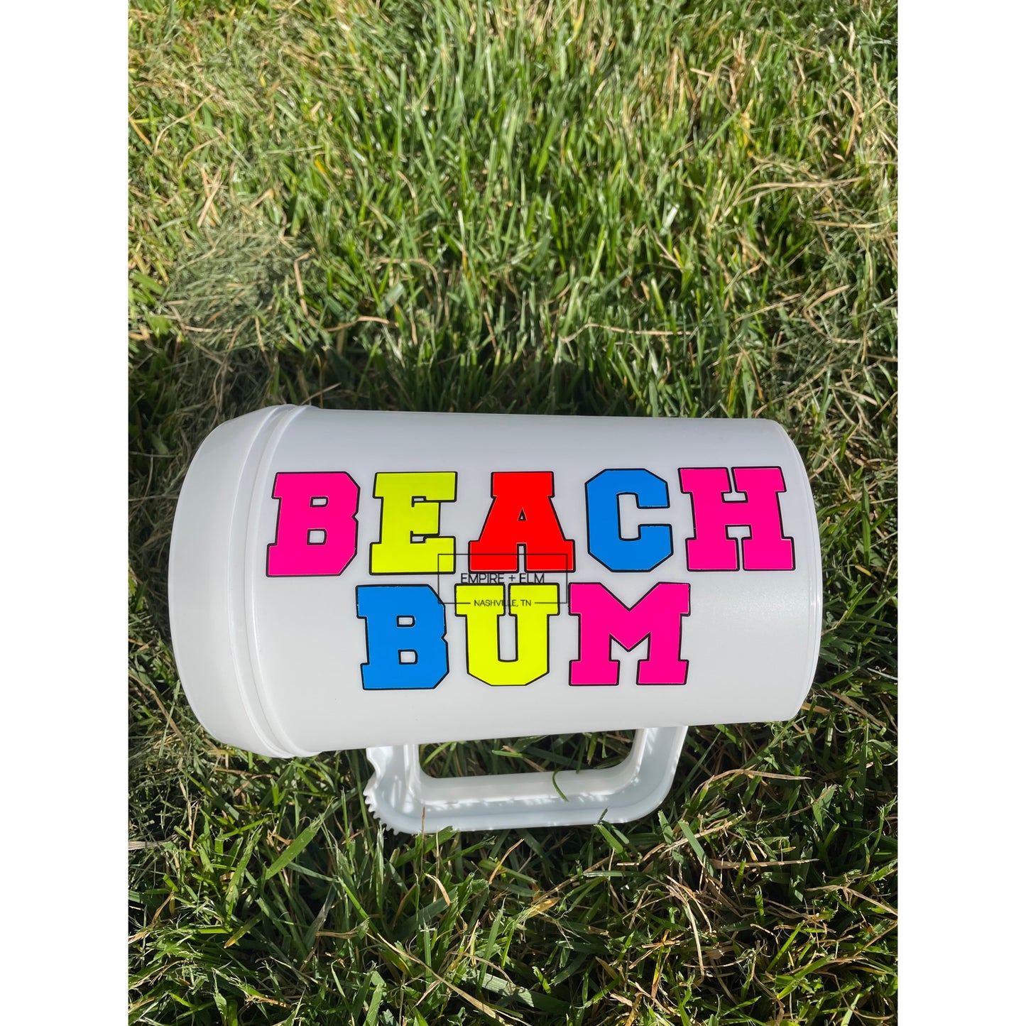 Beach Bum 34oz Mega Mug in White