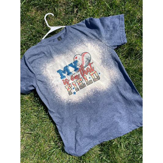 My (Baseball) Heart Is On That Field Women’s Sublimation T-Shirt