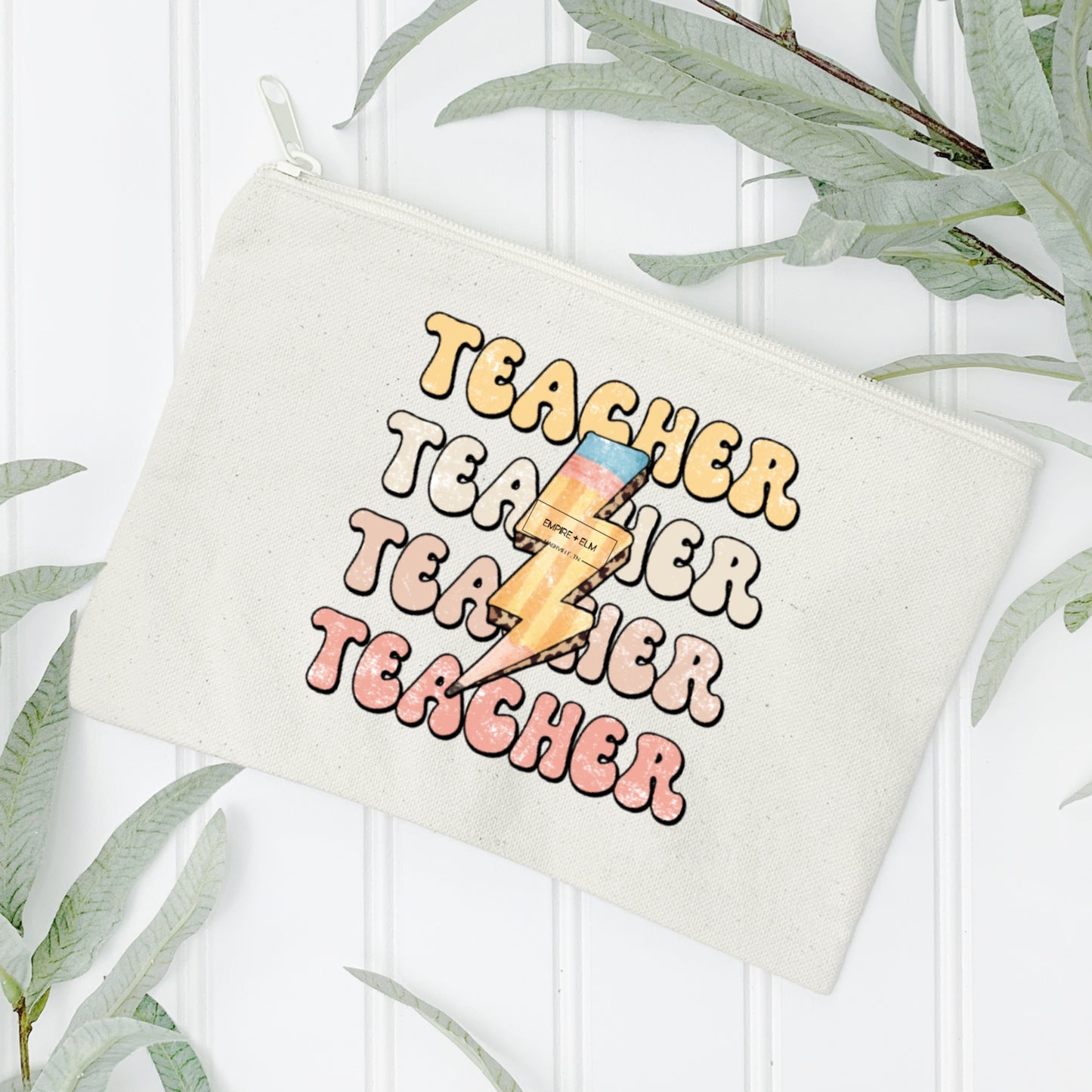 Teacher with Pencil Lightning Bolt Women’s T-Shirt